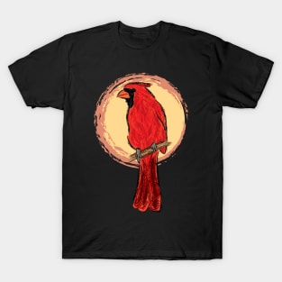 Artwork of a Nothern Cardinal II T-Shirt